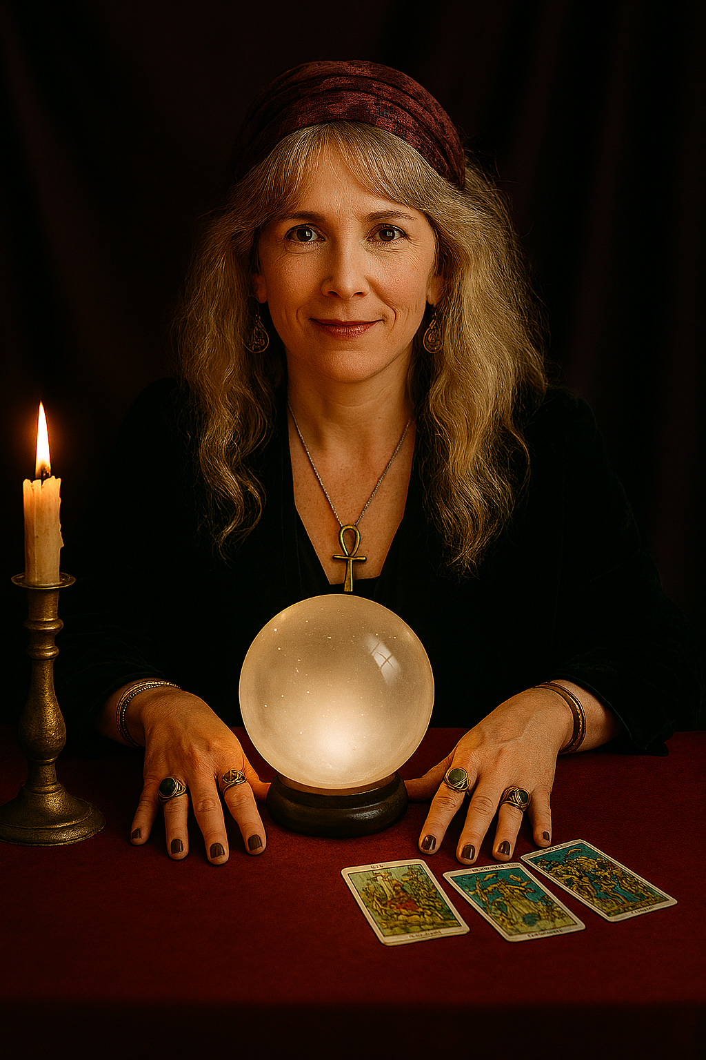 Psychic with Crystal Ball